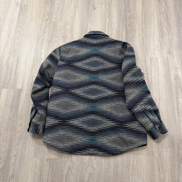 Pendleton Magic Valley CPO Jacket Men's 2XL XXL Aztec Print Shacket Button - Picture 7 of 8